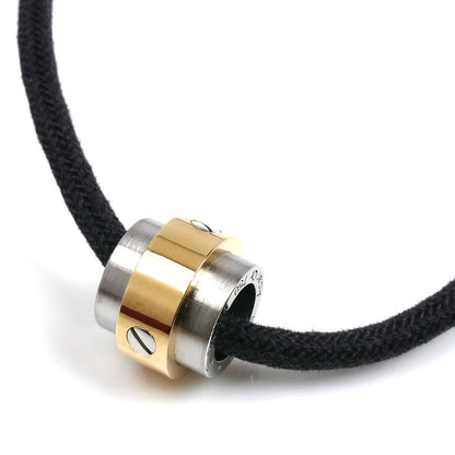 CARTIER カルティエ K18YG イエローゴールド Acier/Or サントス100 ネックレス B3016900 総8.5g 43cm ユニセックス【中古】【美品】