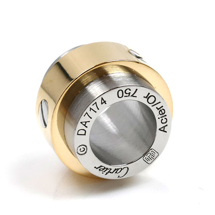 CARTIER カルティエ K18YG イエローゴールド Acier/Or サントス100 ネックレス B3016900 総8.5g 43cm ユニセックス【中古】【美品】