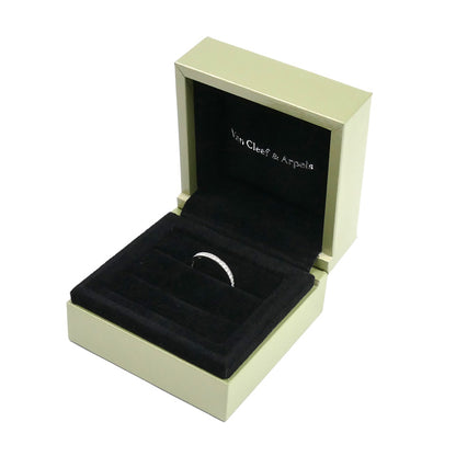 Van Cleef & Arpels ヴァンクリーフ＆アーペル Pt950プラチナ ロマンス エタニティ リング・指輪 VCARPJMJ00 ダイヤモンド 9号 49 2.2g レディース【中古】【美品】