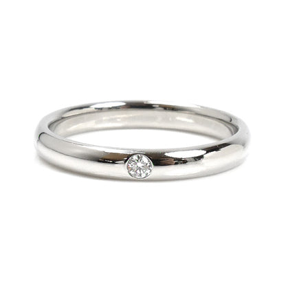 HARRY WINSTON ハリーウィンストン Pt950プラチナ ラウンドカット・マリッジ リング・指輪 WBDPRDBZ3MM ダイヤモンド 18号 5.9g ユニセックス【中古】【美品】