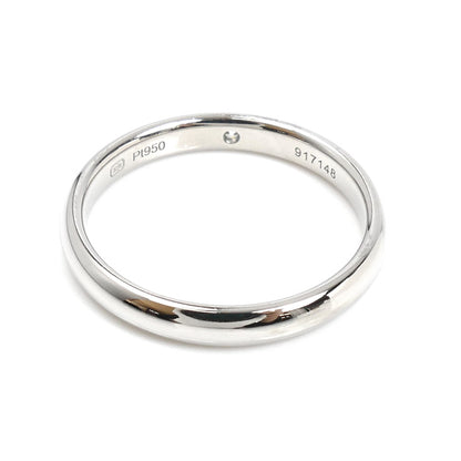 HARRY WINSTON ハリーウィンストン Pt950プラチナ ラウンドカット・マリッジ リング・指輪 WBDPRDBZ3MM ダイヤモンド 18号 5.9g ユニセックス【中古】【美品】