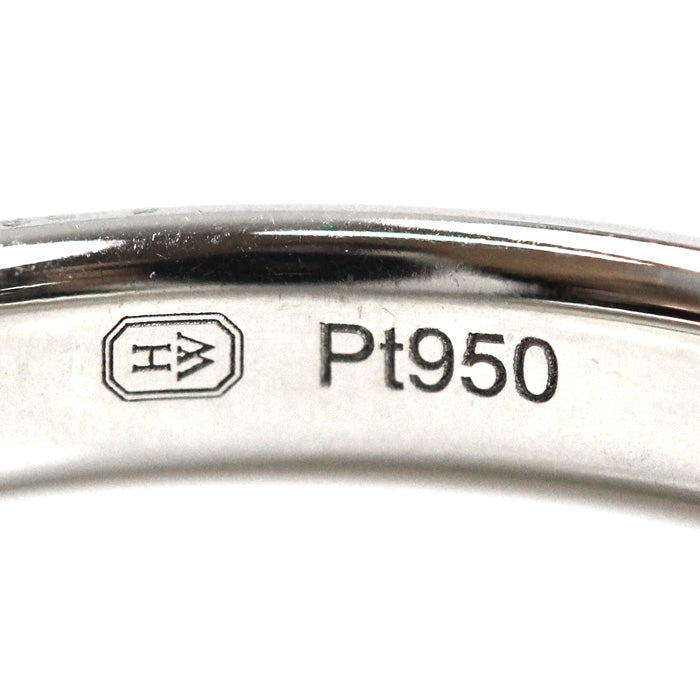 HARRY WINSTON ハリーウィンストン Pt950プラチナ ラウンドカット・マリッジ リング・指輪 WBDPRDBZ3MM ダイヤモンド 18号 5.9g ユニセックス【中古】【美品】