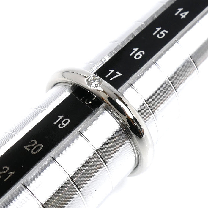 HARRY WINSTON ハリーウィンストン Pt950プラチナ ラウンドカット・マリッジ リング・指輪 WBDPRDBZ3MM ダイヤモンド 18号 5.9g ユニセックス【中古】【美品】