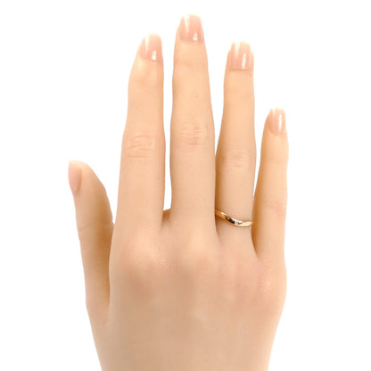 CARTIER カルティエ K18PG ピンクゴールド バレリーナ ウェディング リング・指輪 B4098647 ダイヤモンド 7号 47 2.4g レディース【中古】