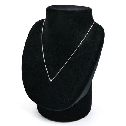 CARTIER カルティエ K18WG ホワイトゴールド ダムール XS ネックレス B7224515 ダイヤモンド 2.3g 38/41cm レディース【中古】【美品】