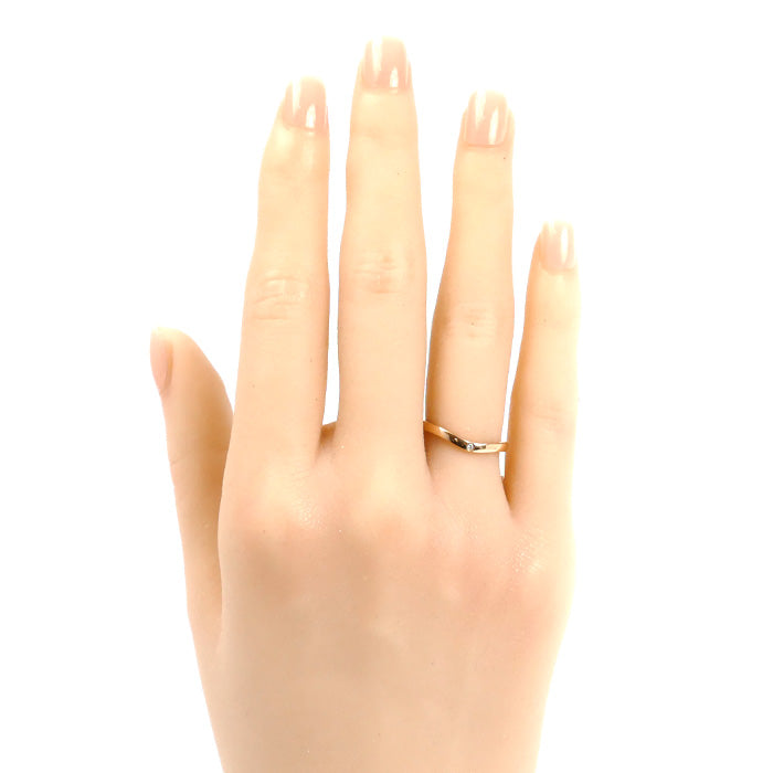 CARTIER カルティエ K18PG ピンクゴールド バレリーナ ウェディング 3Pダイヤ リング・指輪 B4098648 ダイヤモンド 8号 48 2.2g レディース【中古】【美品】