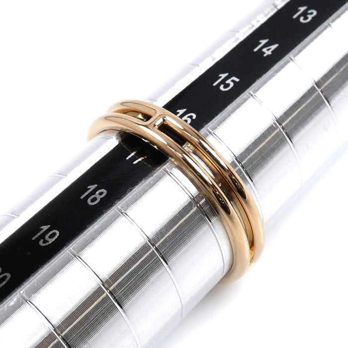 HERMES エルメス K18PG ピンクゴールド アリアンヌ リング・指輪 H119836B 00057 16.5号 57 3.2g レディース【中古】【美品】