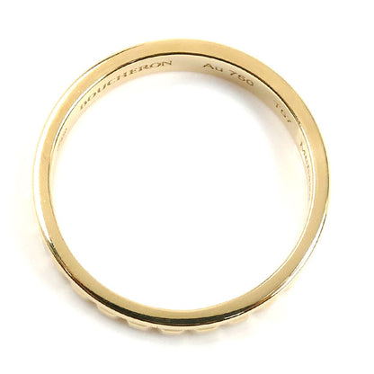 Boucheron ブシュロン K18YG イエローゴールド キャトル ラディアント ハーフ リング・指輪 JAL00251 16.5号 57 4.5g レディース【中古】【美品】