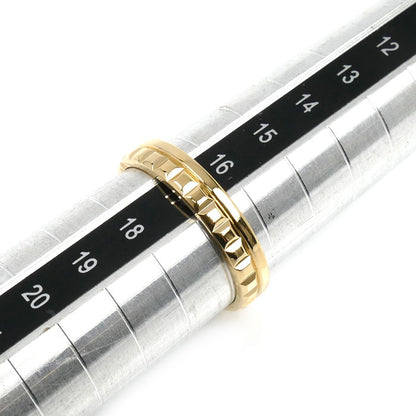 Boucheron ブシュロン K18YG イエローゴールド キャトル ラディアント ハーフ リング・指輪 JAL00251 16.5号 57 4.5g レディース【中古】【美品】