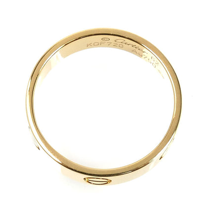 CARTIER カルティエ K18YG イエローゴールド ラブ リング・指輪 B4084662 21.5号 62 6.6g メンズ【中古】【美品】