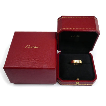 CARTIER カルティエ K18YG イエローゴールド ラブ リング・指輪 B4084662 21.5号 62 6.6g メンズ【中古】【美品】