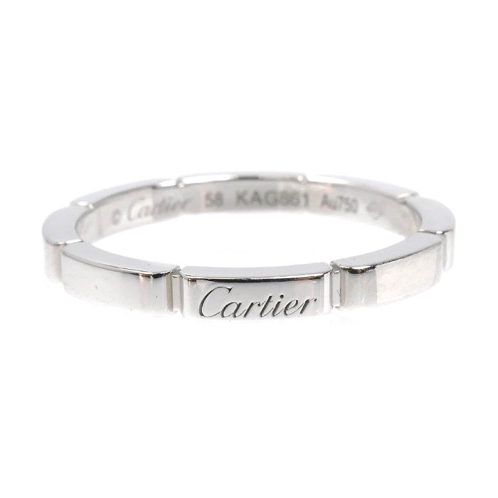 CARTIER カルティエ K18WG ホワイトゴールド マイヨンパンテール リング・指輪 B4083558 18号 58 4.5g メンズ【中古】【美品】
