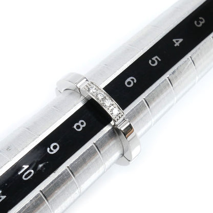 CARTIER カルティエ K18WG ホワイトゴールド マイヨンパンテール 4Pダイヤ リング・指輪 B4080447 7号 47 3.8g レディース【中古】【美品】