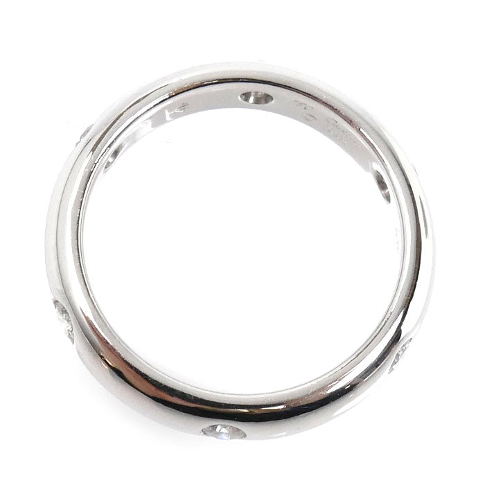 CARTIER カルティエ K18WG ホワイトゴールド ステラ ダイヤ リング・指輪 ダイヤモンド 8号 48 4.9g レディース【中古】【美品】