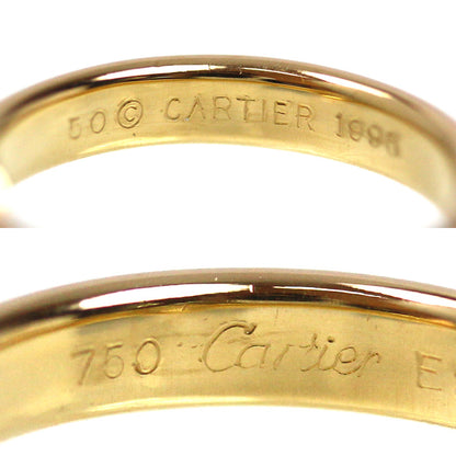 CARTIER カルティエ K18YG/PG/WG モノストーン ダイヤ リング・指輪 ダイヤモンド 10号 50 4.9g レディース【中古】【美品】