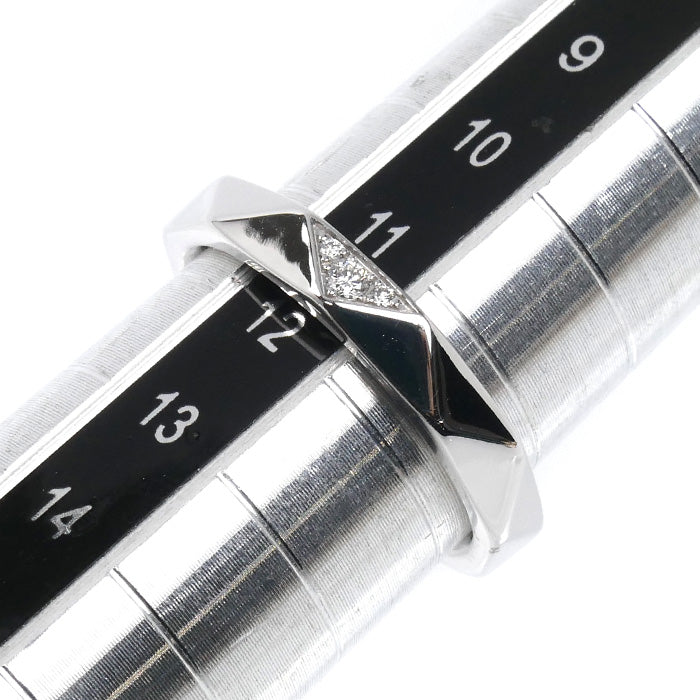 GRAFF グラフ K18WG ホワイトゴールド ローレンス シグネチャー ダイヤ リング・指輪 RGR870 ダイヤモンド 11.5号 4.9g レディース【中古】【美品】