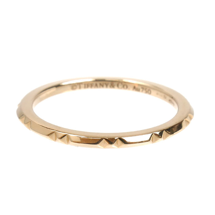 TIFFANY&Co. ティファニー K18PG ピンクゴールド トゥルー バンド リング・指輪 11.5号 2.0g レディース【中古】【美品】