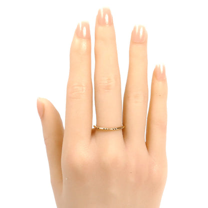 TIFFANY&Co. ティファニー K18PG ピンクゴールド トゥルー バンド リング・指輪 11.5号 2.0g レディース【中古】【美品】