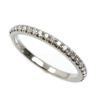 TIFFANY&Co. ティファニー Pt950プラチナ ソレスト ハーフエタニティ ダイヤ リング・指輪 ダイヤモンド 11.5号 3.0g レディース【中古】【美品】