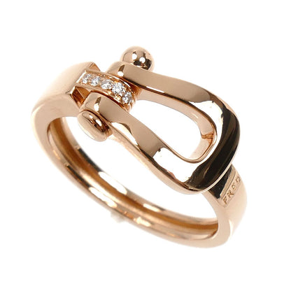 FRED フレッド K18PG ピンクゴールド フォース10 ダイヤ リング・指輪 ダイヤモンド 10号 4.1g レディース【中古】【美品】