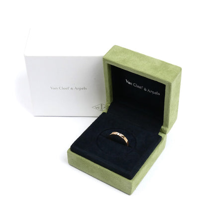 Van Cleef & Arpels ヴァンクリーフ＆アーペル K18PG ピンクゴールド トゥージュール シニアチュール エトワール リング・指輪 VCARP7RE00 ダイヤモンド 10号 50 3.8g レディース【中古】【美品】