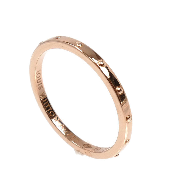 LOUIS VUITTON ルイ・ヴィトン K18PG ピンクゴールド ミニバーグ アンプリーズ リング・指輪 14号 54 2.1g レディース【中古】【美品】