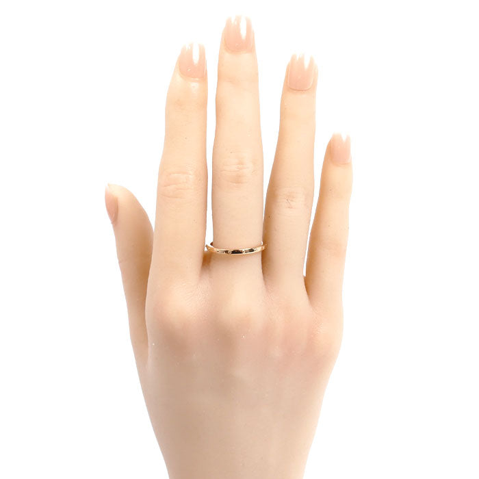 LOUIS VUITTON ルイ・ヴィトン K18PG ピンクゴールド ミニバーグ アンプリーズ リング・指輪 14号 54 2.1g レディース【中古】【美品】