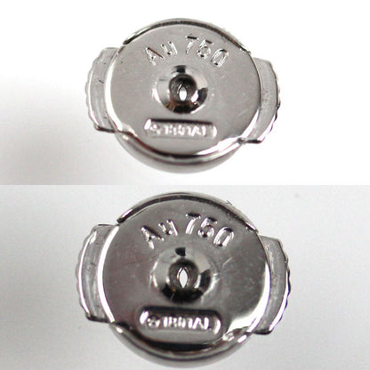 LOUIS VUITTON ルイ・ヴィトン K18WG ホワイトゴールド イディール ブロッサム ダイヤ ピアス Q96544 G73510 ダイヤモンド 1.2g 片耳のみ レディース【中古】【美品】