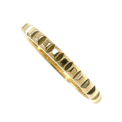 Boucheron ブシュロン K18YG イエローゴールド キャトル クルドパリ スモール リング・指輪 JAL01165 8号 48 2.0g レディース【中古】【美品】