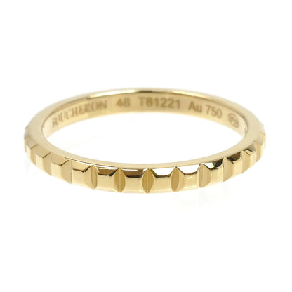 Boucheron ブシュロン K18YG イエローゴールド キャトル クルドパリ スモール リング・指輪 JAL01165 8号 48 2.0g レディース【中古】【美品】
