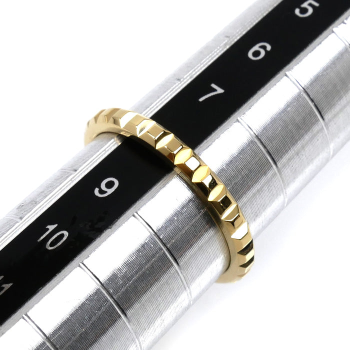 Boucheron ブシュロン K18YG イエローゴールド キャトル クルドパリ スモール リング・指輪 JAL01165 8号 48 2.0g レディース【中古】【美品】