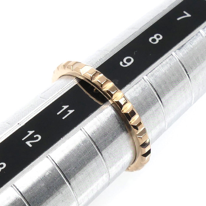 Boucheron ブシュロン K18PG ピンクゴールド キャトル クルドパリ スモール リング・指輪 JAL01164 10号 50 2.0g レディース【中古】【美品】