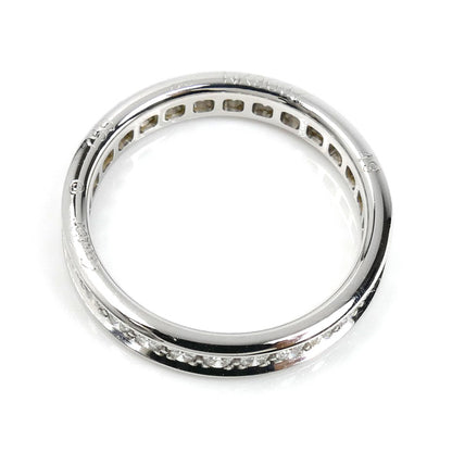 CARTIER カルティエ K18WG ホワイトゴールド バレリーナ ウェディング ダイヤ リング・指輪 ダイヤモンド 9号 49 2.8g フルエタニティ レディース【中古】