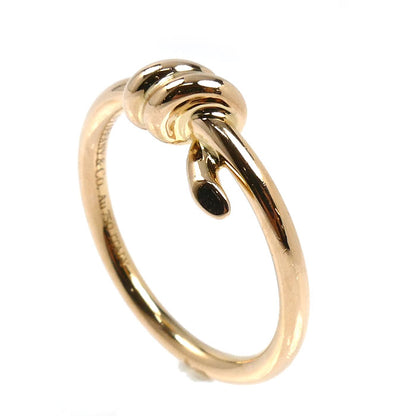 TIFFANY&Co. ティファニー K18PG ピンクゴールド ノット リング・指輪 70305712 9号 3.4g レディース【中古】