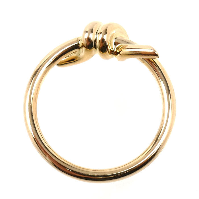 TIFFANY&Co. ティファニー K18PG ピンクゴールド ノット リング・指輪 70305712 9号 3.4g レディース【中古】