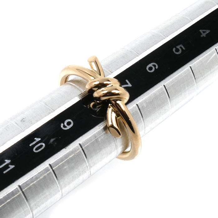 TIFFANY&Co. ティファニー K18PG ピンクゴールド ノット リング・指輪 70305712 9号 3.4g レディース【中古】