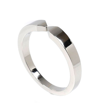 Chaumet ショーメ Pt950プラチナ トリオンフ ドゥ ショーメ マリッジ リング・指輪 08279 16.5号 57 6.4g レディース【中古】【美品】
