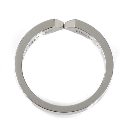 Chaumet ショーメ Pt950プラチナ トリオンフ ドゥ ショーメ マリッジ リング・指輪 08279 16.5号 57 6.4g レディース【中古】【美品】
