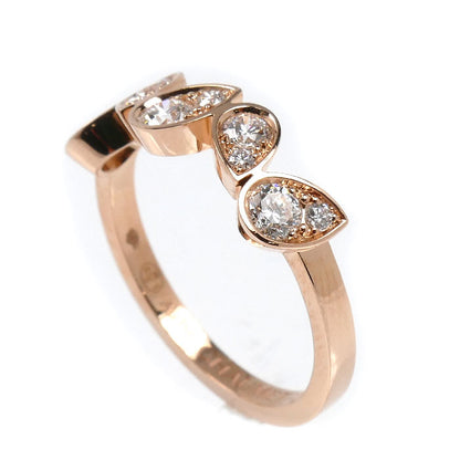 Chaumet ショーメ K18PG ピンクゴールド ジョセフィーヌ Ronde d'Aigrettes リング・指輪 083843 ダイヤモンド 11号 51 3.0g レディース【中古】【美品】