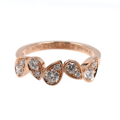 Chaumet ショーメ K18PG ピンクゴールド ジョセフィーヌ Ronde d'Aigrettes リング・指輪 083843 ダイヤモンド 11号 51 3.0g レディース【中古】【美品】