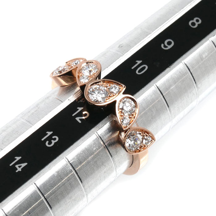 Chaumet ショーメ K18PG ピンクゴールド ジョセフィーヌ Ronde d'Aigrettes リング・指輪 083843 ダイヤモンド 11号 51 3.0g レディース【中古】【美品】