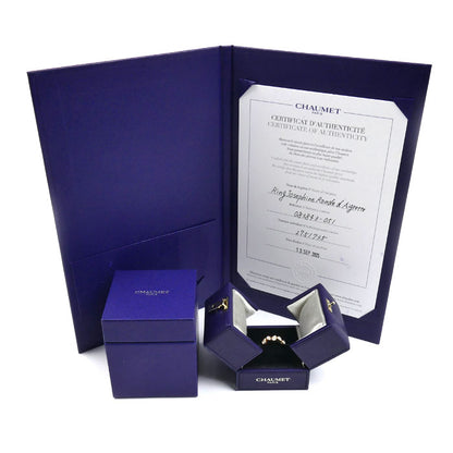Chaumet ショーメ K18PG ピンクゴールド ジョセフィーヌ Ronde d'Aigrettes リング・指輪 083843 ダイヤモンド 11号 51 3.0g レディース【中古】【美品】