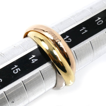 CARTIER カルティエ K18YG/PG/WG トリニティ クラシック リング・指輪 B4234253 13号 53 8.2g レディース【中古】【美品】
