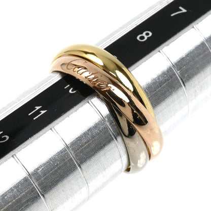 CARTIER カルティエ K18YG/PG/WG トリニティ SM リング・指輪 B4086149 9号 49 4.4g レディース【中古】【美品】