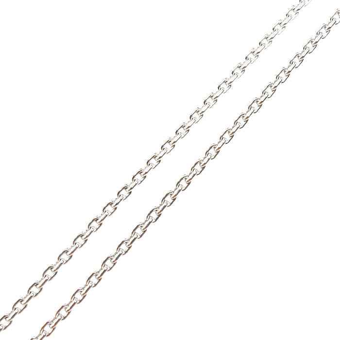 TIFFANY&Co. ティファニー K18WG ホワイトゴールド ロック スモール ネックレス 74365728 ダイヤモンド0.19ct 8.4g 40/45.5cm レディース【中古】【美品】