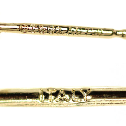 TIFFANY&Co. ティファニー K18YG イエローゴールド ツイスト リボン ピアス 2.9g レディース【中古】【美品】