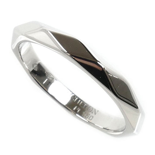 Boucheron ブシュロン Pt950プラチナ ファセット ミディアム リング・指輪 JAL00014 14.5号 55 4.9g レディース【中古】【美品】