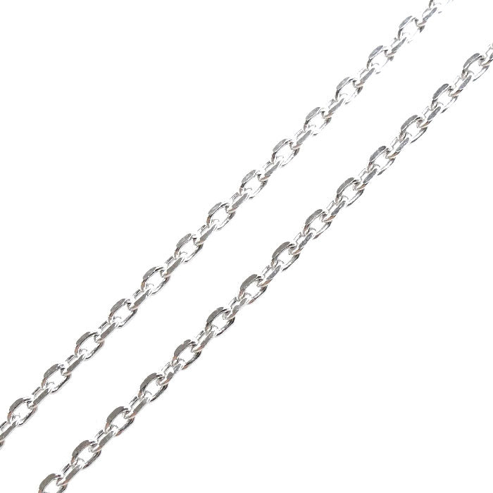 ゆきざき K18WG ホワイトゴールド YOBIKO ネックレス W50109.12.9.5 ダイヤモンド0.75ct 14.6g ～50cm フリーチェーン レディース【中古】【美品】