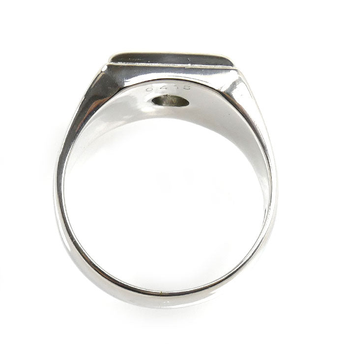 Pt900プラチナ リング・指輪 ダイヤモンド0.415ct 19号 19.3g メンズ【中古】【美品】