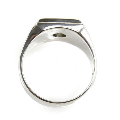 Pt900プラチナ リング・指輪 ダイヤモンド0.415ct 19号 19.3g メンズ【中古】【美品】